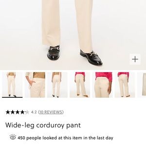 Brand new wide leg corduroy pants